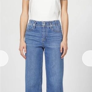 Dear John High-Rise Wide Leg Jeans in Medium Blue